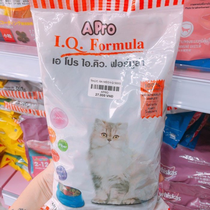 Giúp cải thiện sức khỏe đường ruột hiệu quả, sử dụng hạt Apro mèo sẽ không còn gặp tình trạng khó tiêu, nôn mửa do ăn một số thực phẩm dành cho người (Nguồn: Internet)