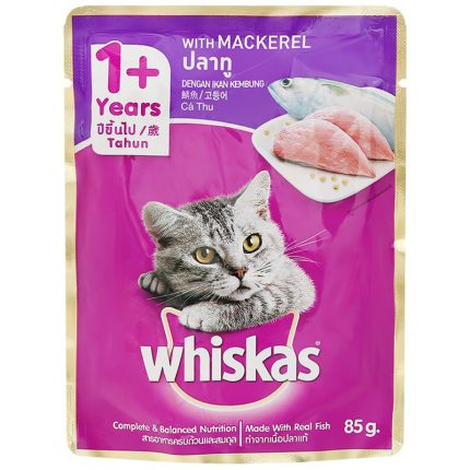 Sốt thức ăn cho mèo whiskas