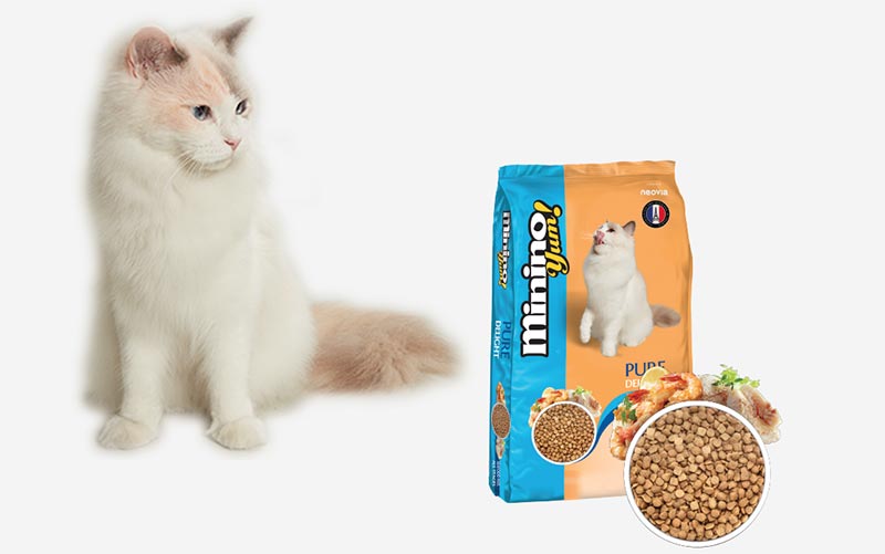 Thức ăn cho mèo Minio